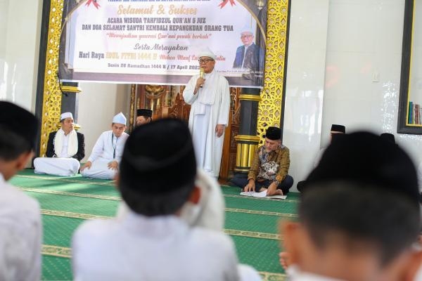Hadiri Wisuda Tahfidz Baitul Mustaghfirin Al-Amir, Ijeck: Agama Benteng Problematika Remaja
